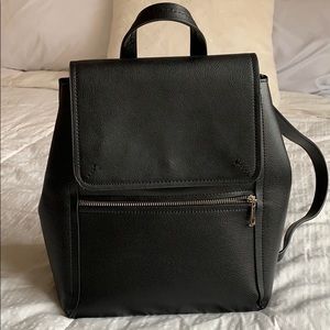 Zara Basic Collection Black Backpack